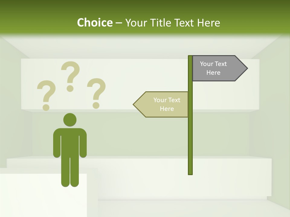 Wide Modern House PowerPoint Template