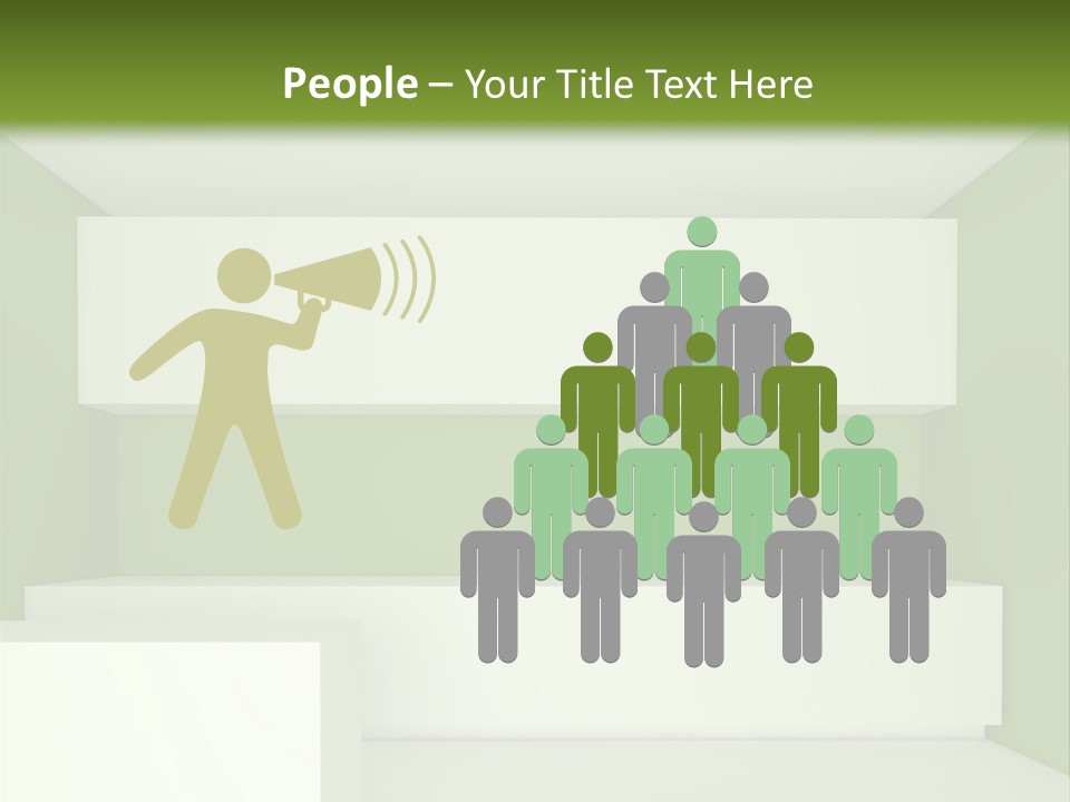 Wide Modern House PowerPoint Template