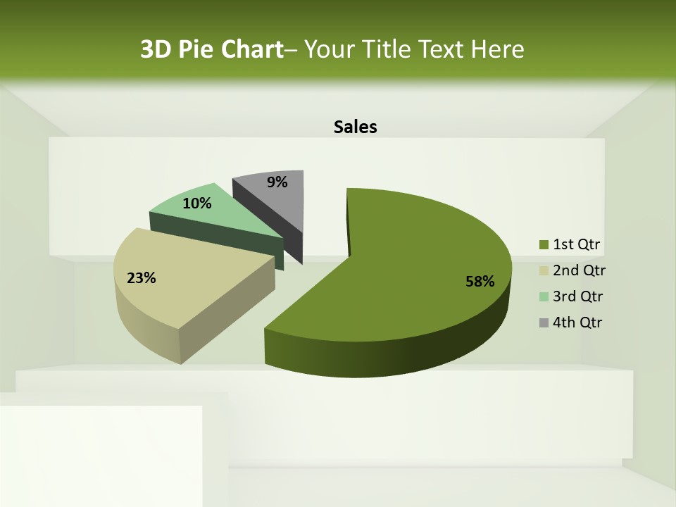 Wide Modern House PowerPoint Template