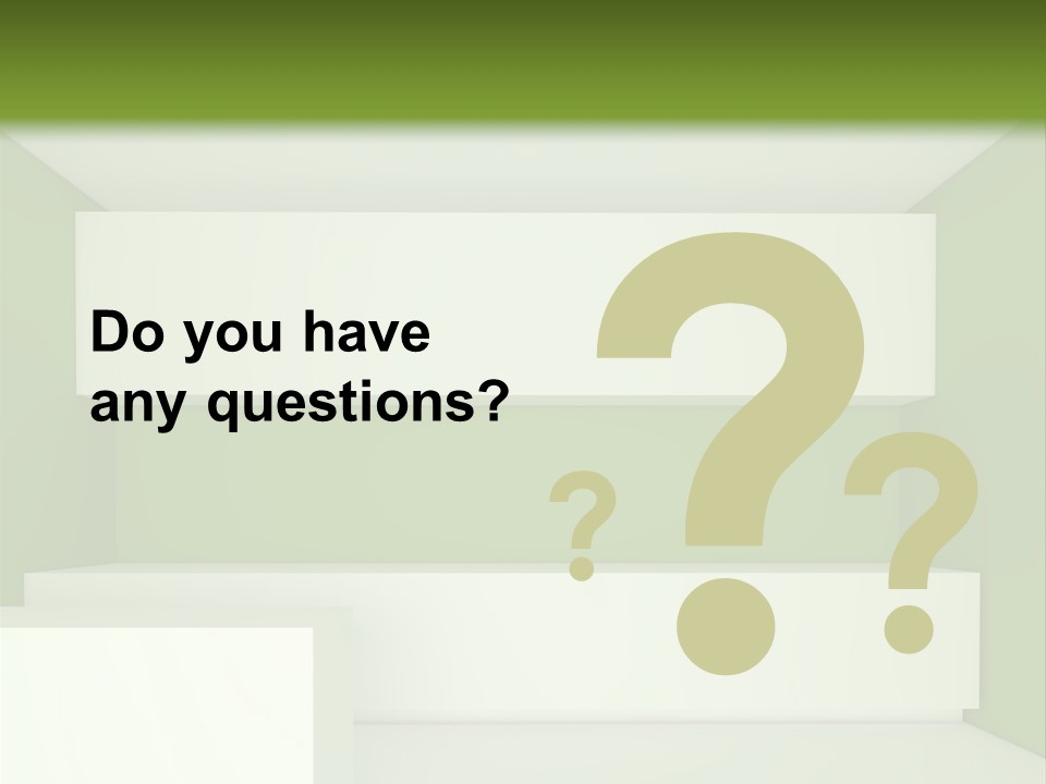 Wide Modern House PowerPoint Template