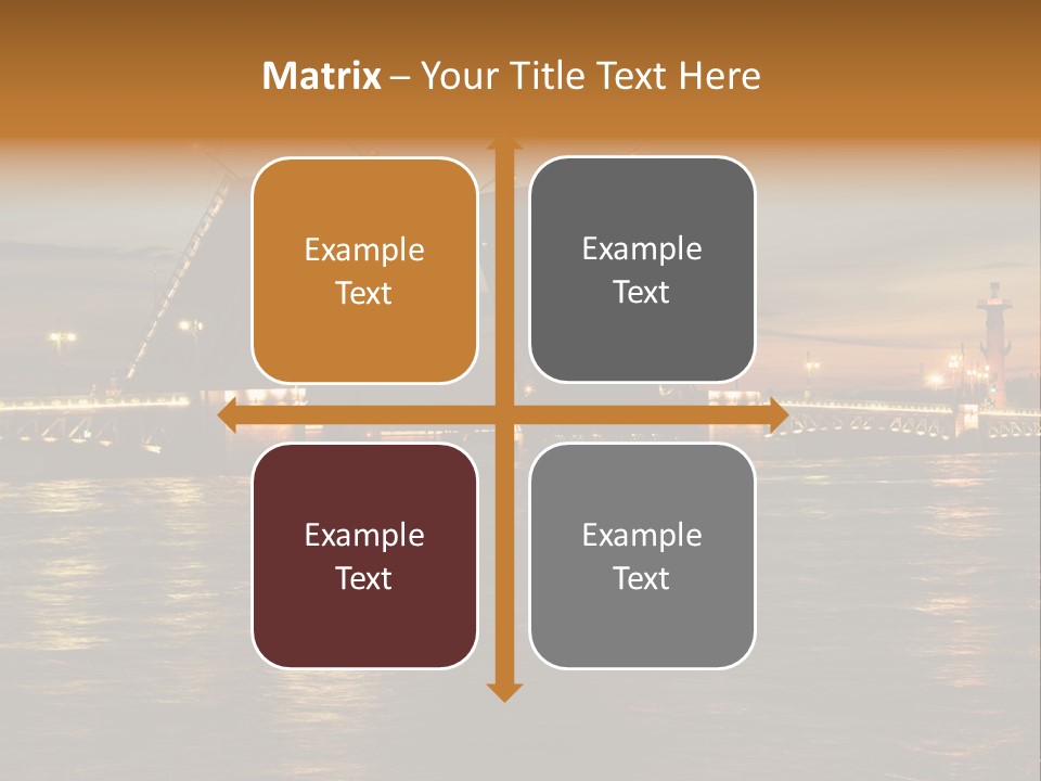 Top Modern Card PowerPoint Template