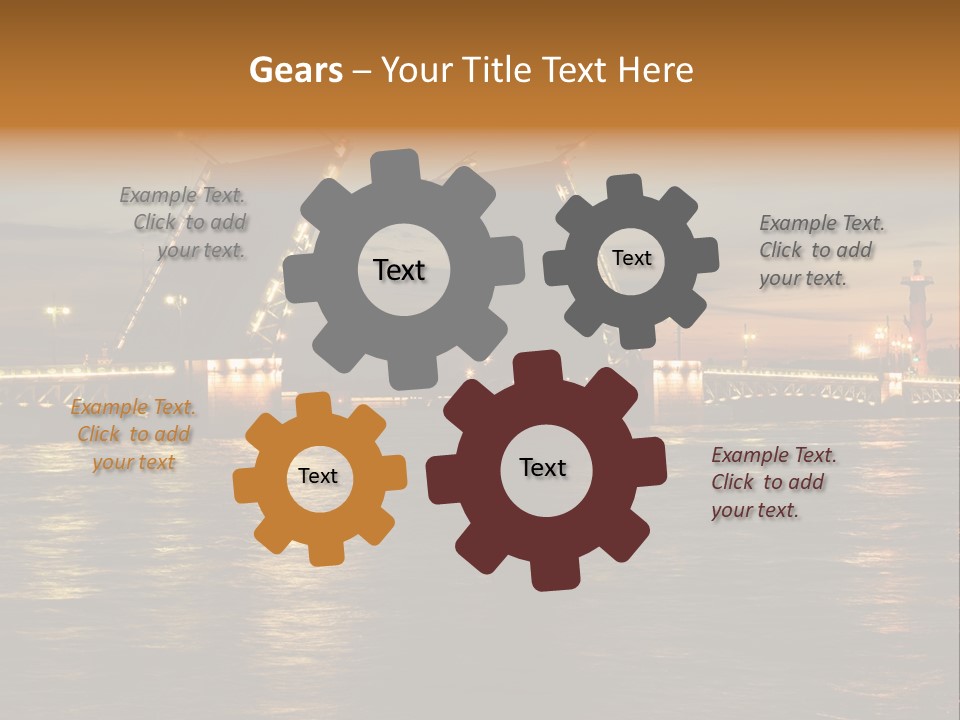 Top Modern Card PowerPoint Template