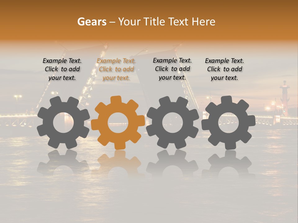 Top Modern Card PowerPoint Template