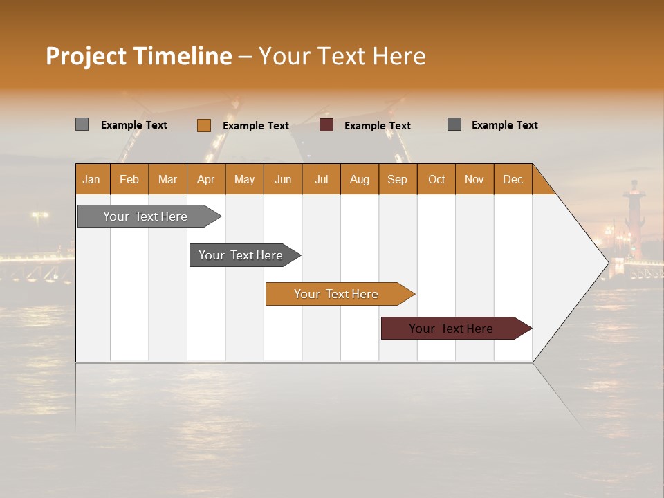 Top Modern Card PowerPoint Template