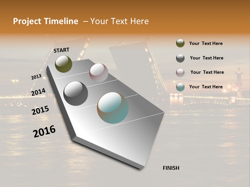 Top Modern Card PowerPoint Template