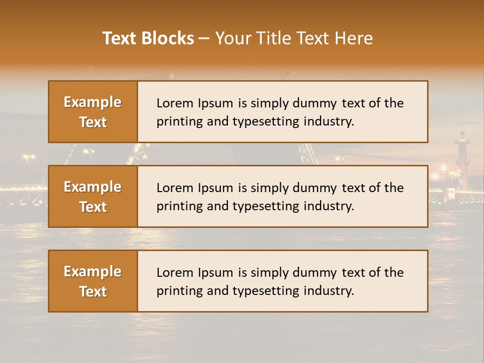Top Modern Card PowerPoint Template