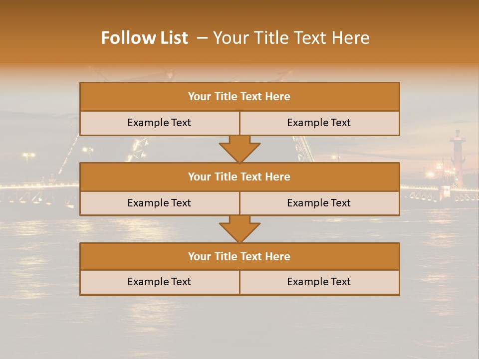 Top Modern Card PowerPoint Template