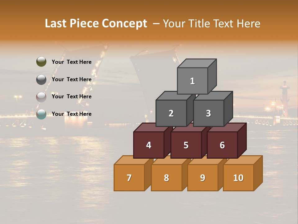 Top Modern Card PowerPoint Template