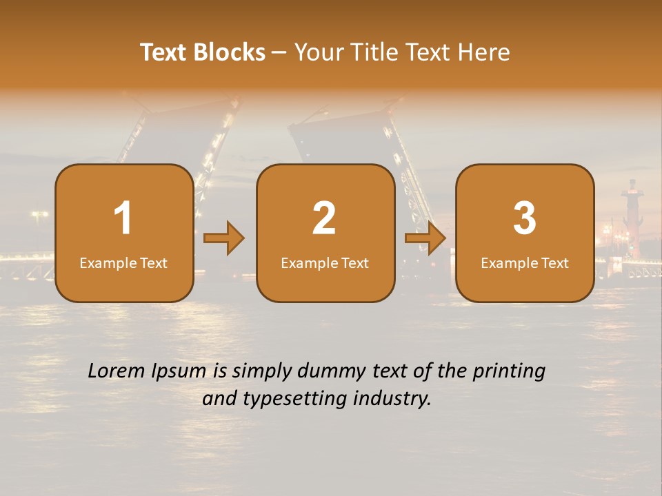 Top Modern Card PowerPoint Template