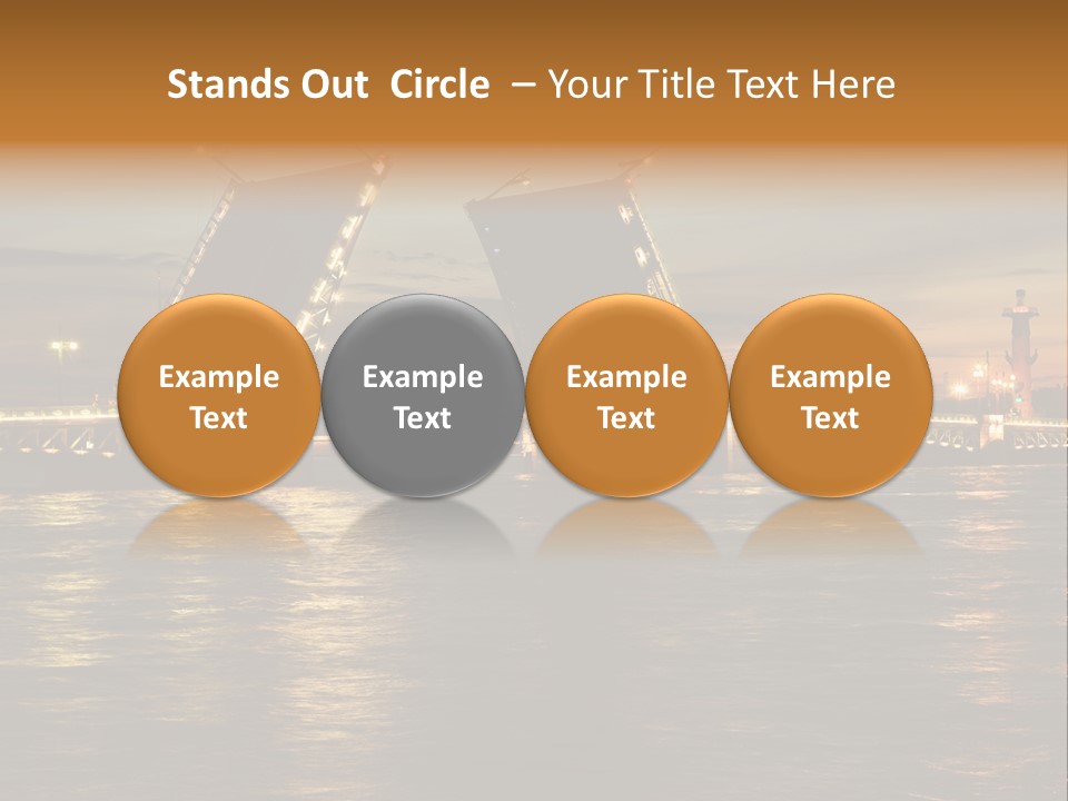 Top Modern Card PowerPoint Template