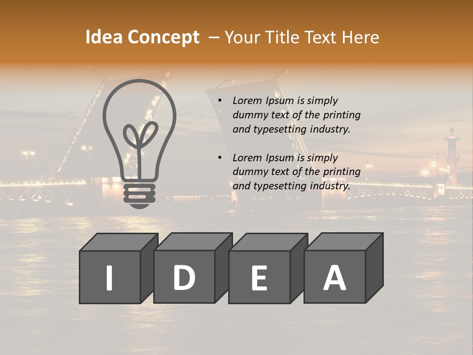 Top Modern Card PowerPoint Template
