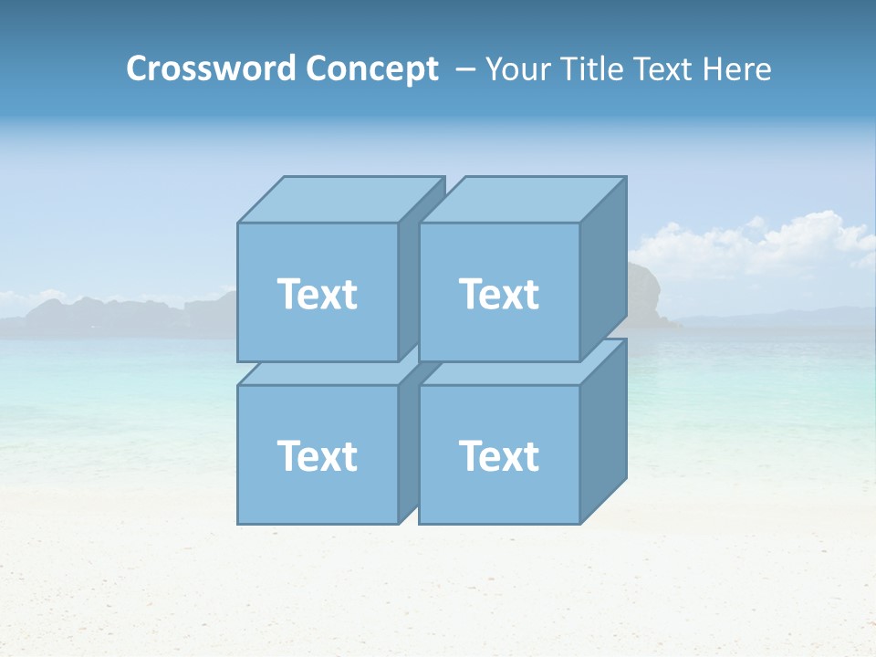 Stone Ocean Beach PowerPoint Template