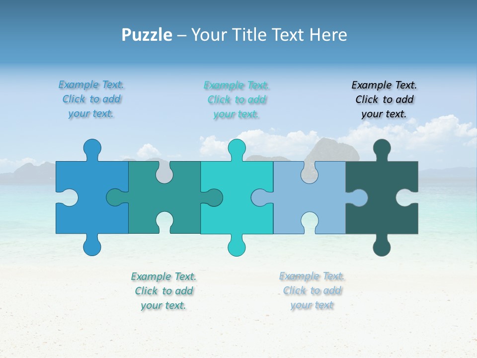 Stone Ocean Beach PowerPoint Template