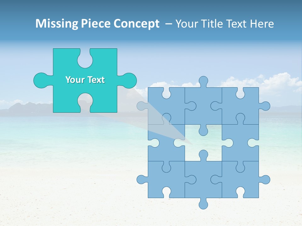 Stone Ocean Beach PowerPoint Template