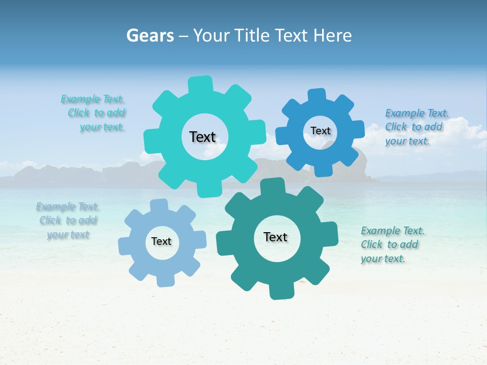 Stone Ocean Beach PowerPoint Template