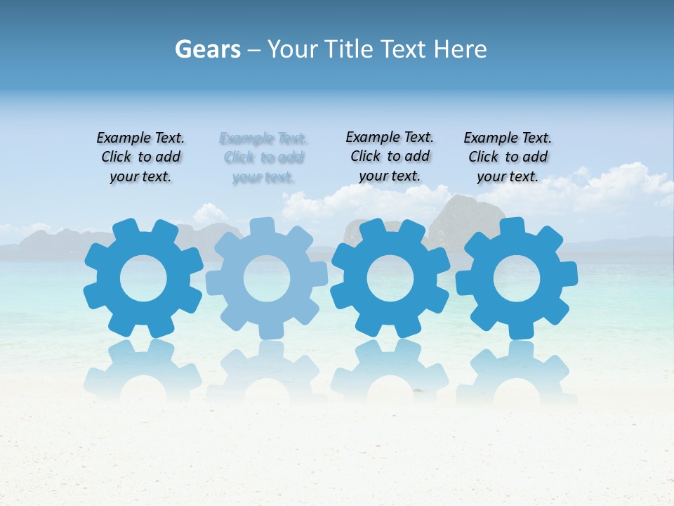 Stone Ocean Beach PowerPoint Template