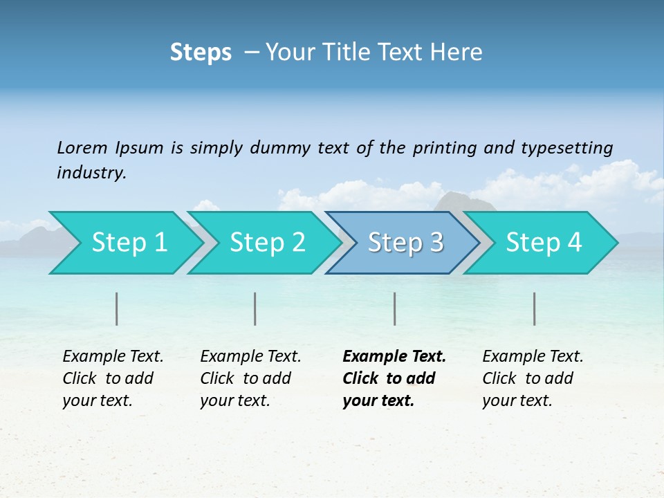 Stone Ocean Beach PowerPoint Template