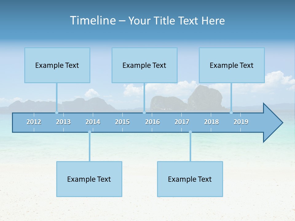 Stone Ocean Beach PowerPoint Template