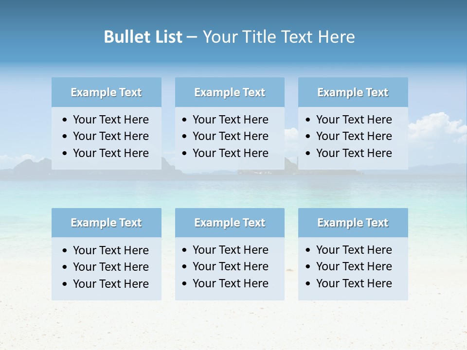 Stone Ocean Beach PowerPoint Template