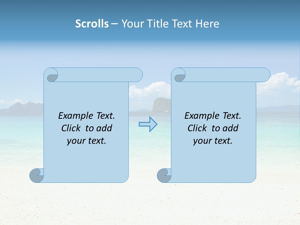 Stone Ocean Beach PowerPoint Template