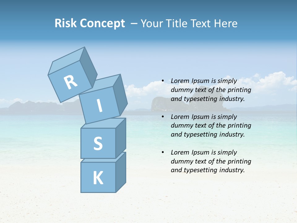 Stone Ocean Beach PowerPoint Template