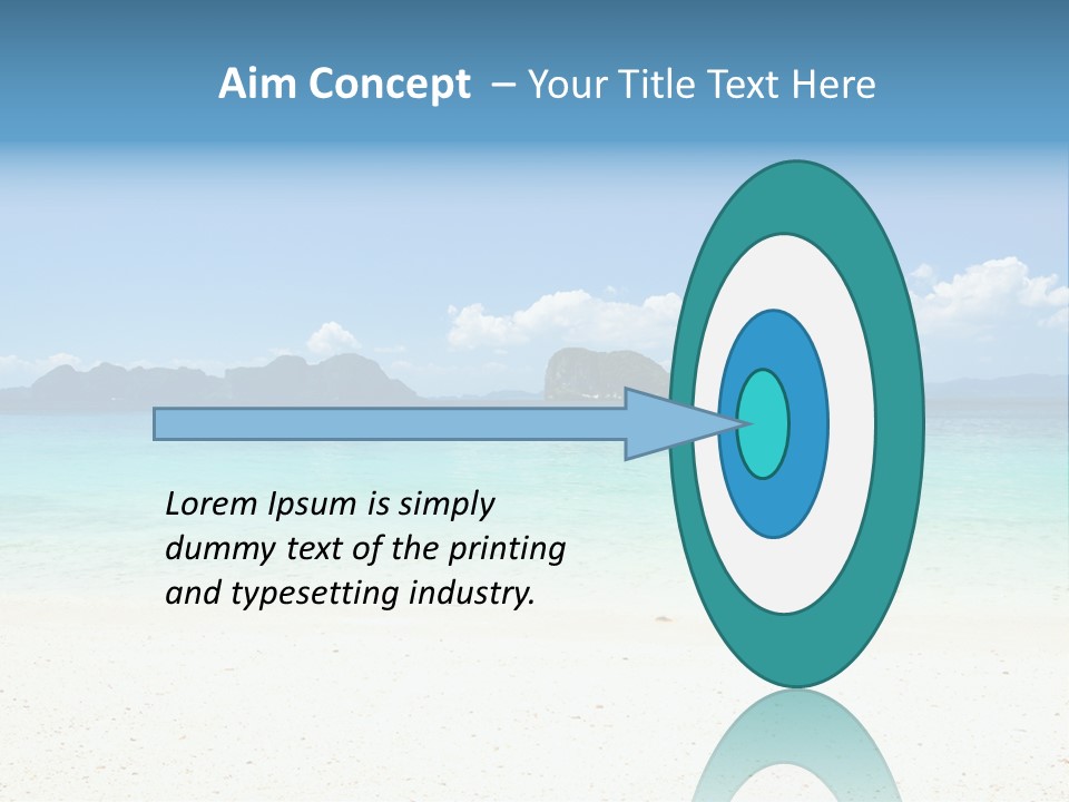 Stone Ocean Beach PowerPoint Template