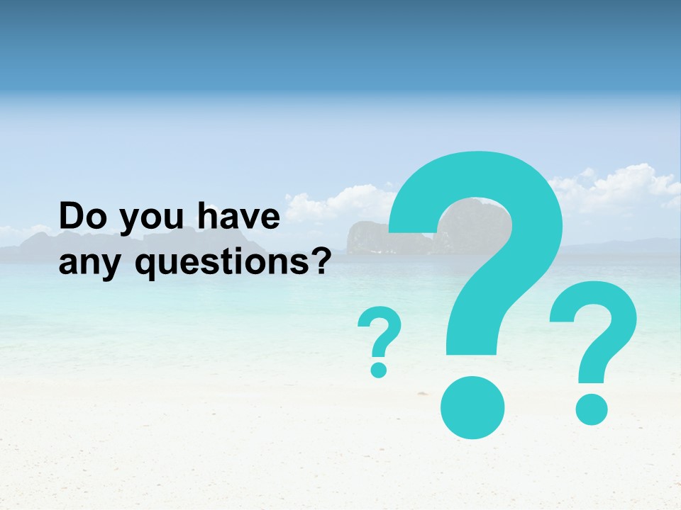 Stone Ocean Beach PowerPoint Template