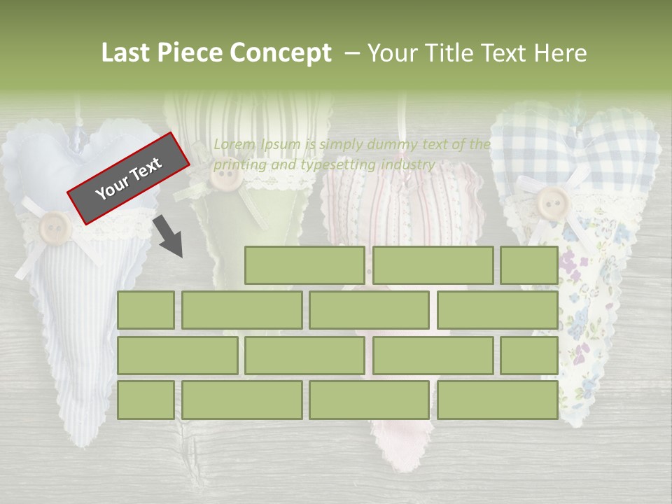 Red Heart Country PowerPoint Template