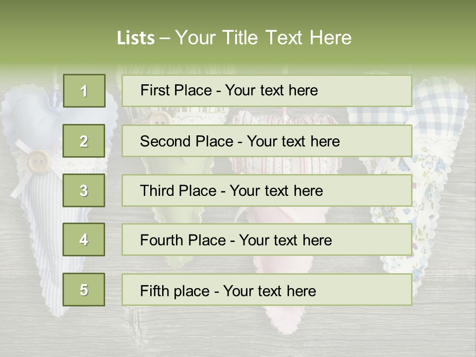 Red Heart Country PowerPoint Template