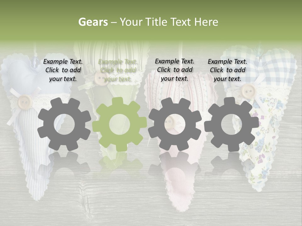 Red Heart Country PowerPoint Template