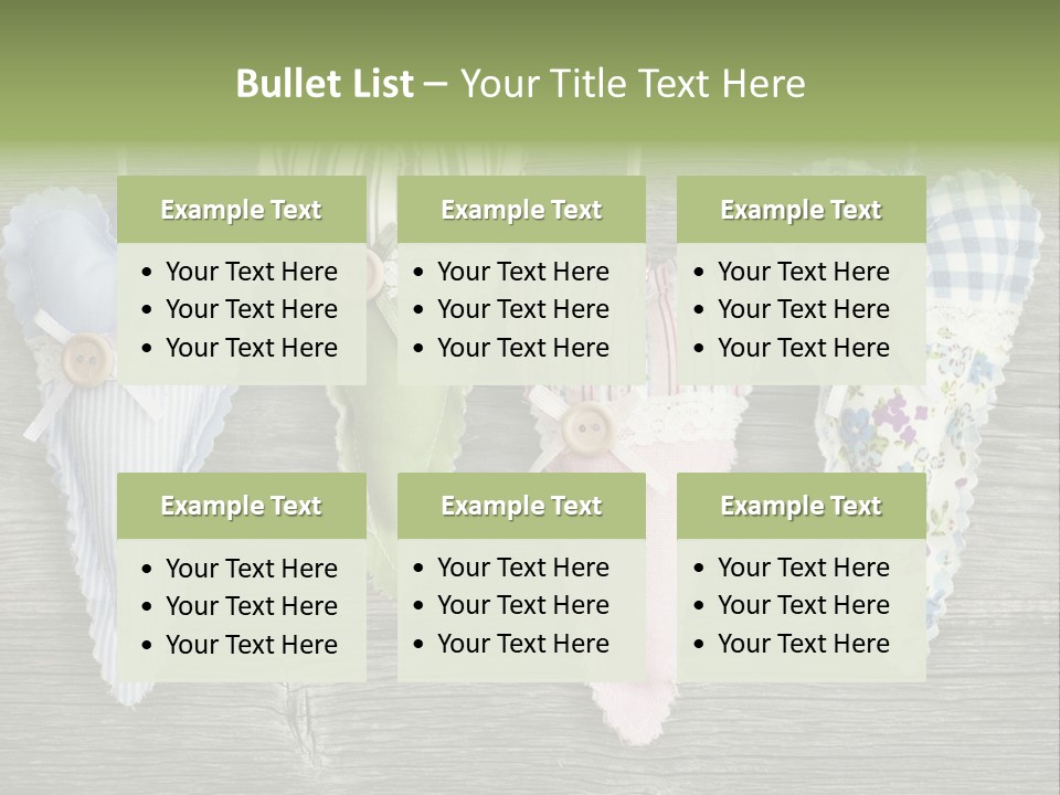 Red Heart Country PowerPoint Template