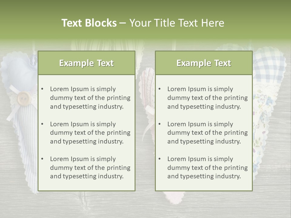 Red Heart Country PowerPoint Template