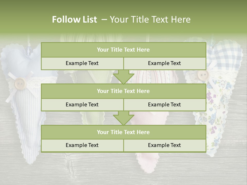 Red Heart Country PowerPoint Template