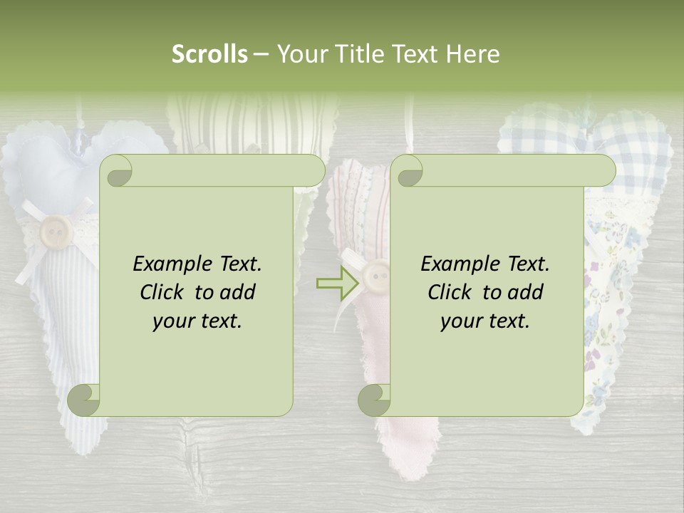 Red Heart Country PowerPoint Template