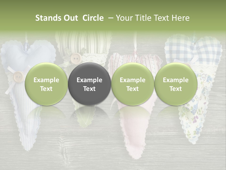 Red Heart Country PowerPoint Template