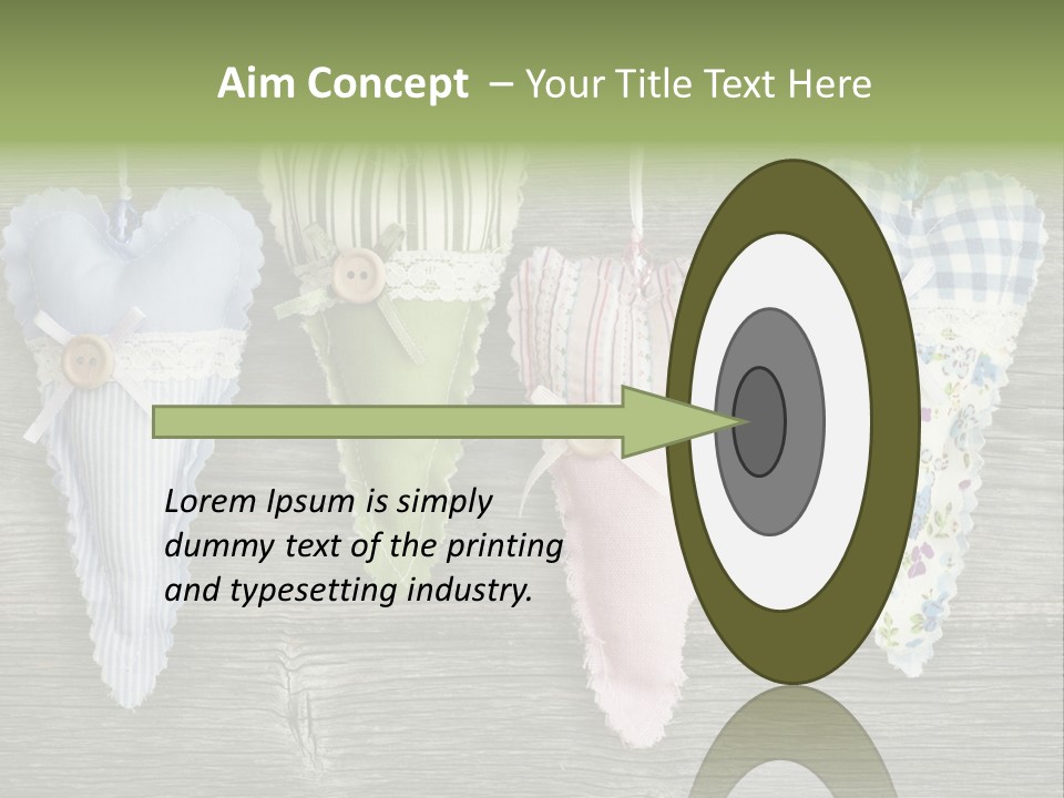 Red Heart Country PowerPoint Template