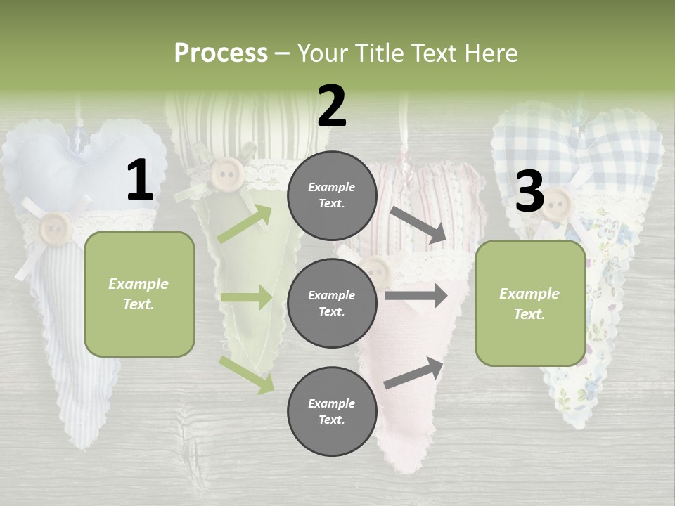 Red Heart Country PowerPoint Template