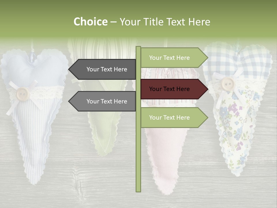 Red Heart Country PowerPoint Template