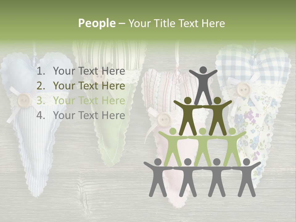 Red Heart Country PowerPoint Template