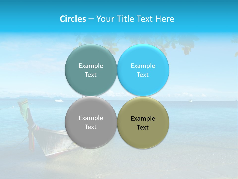 Resort Clear Nature PowerPoint Template