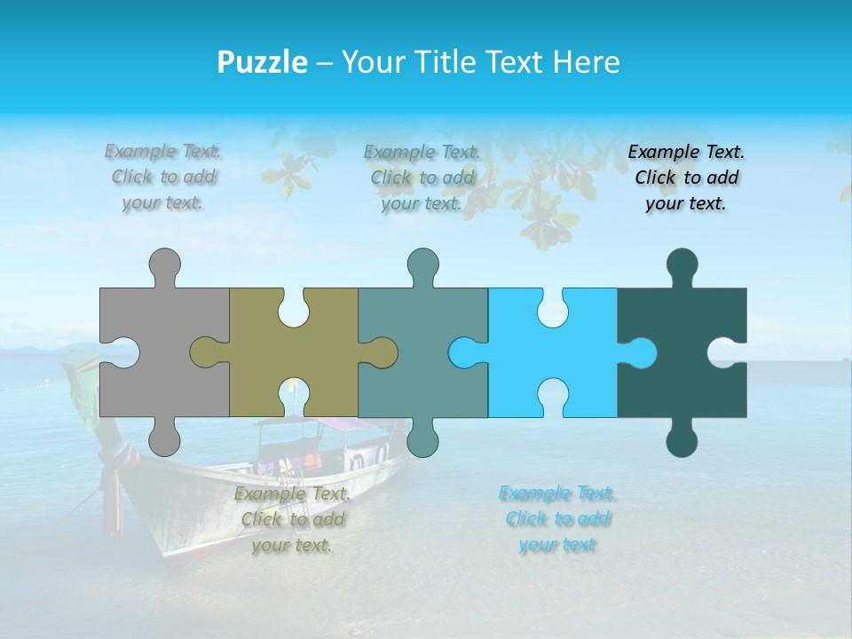 Resort Clear Nature PowerPoint Template