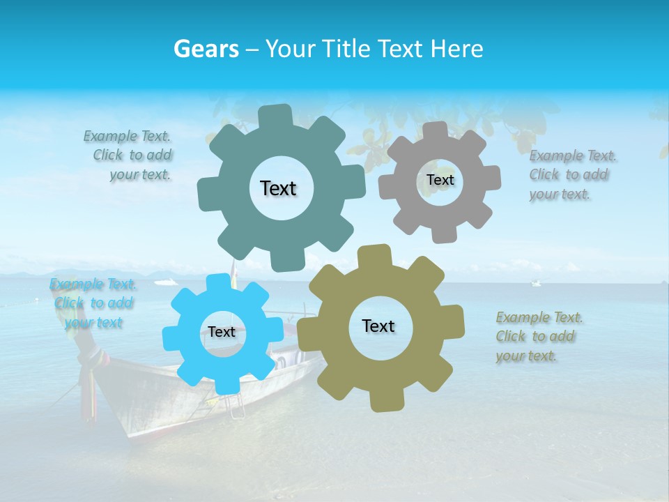 Resort Clear Nature PowerPoint Template
