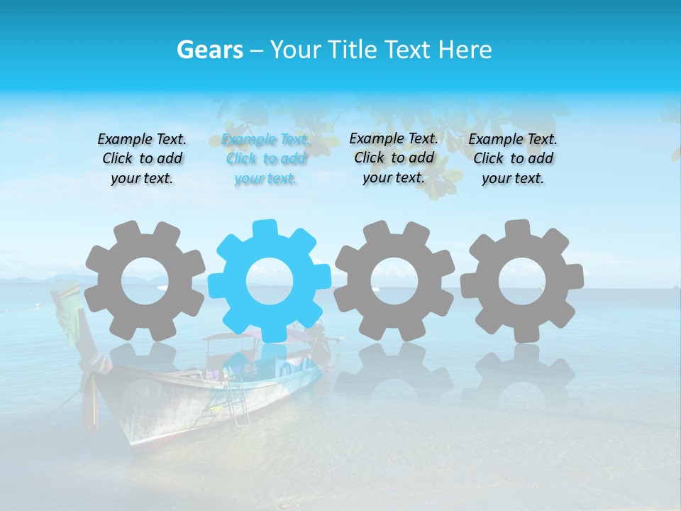 Resort Clear Nature PowerPoint Template