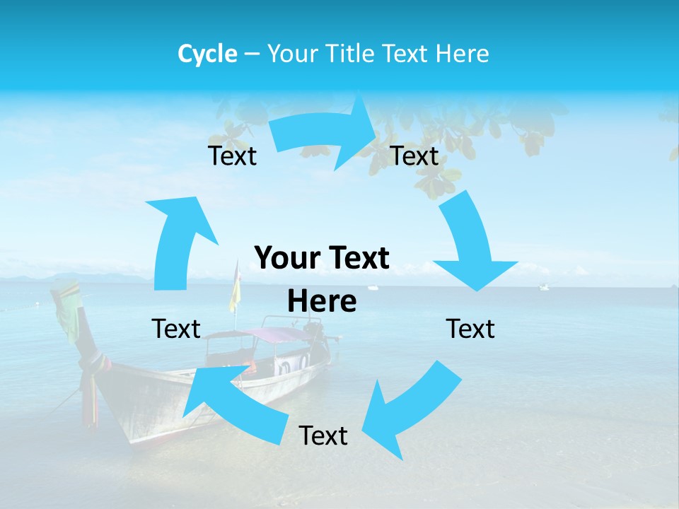 Resort Clear Nature PowerPoint Template