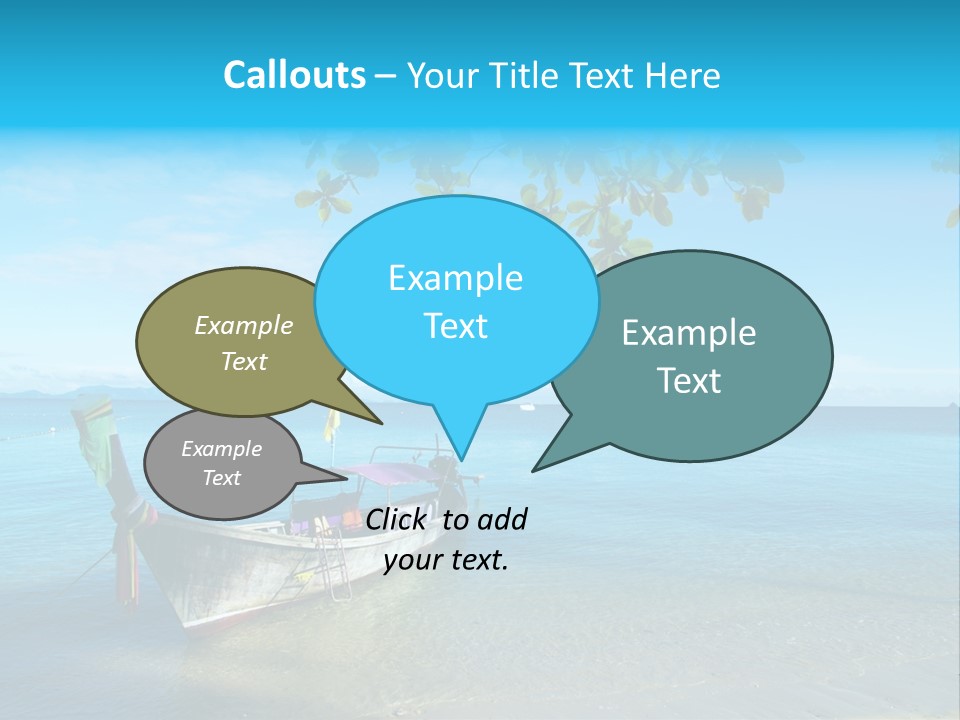 Resort Clear Nature PowerPoint Template
