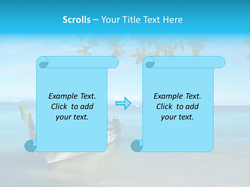 Resort Clear Nature PowerPoint Template