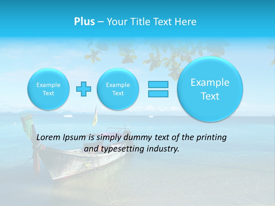 Resort Clear Nature PowerPoint Template