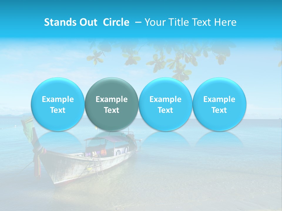 Resort Clear Nature PowerPoint Template