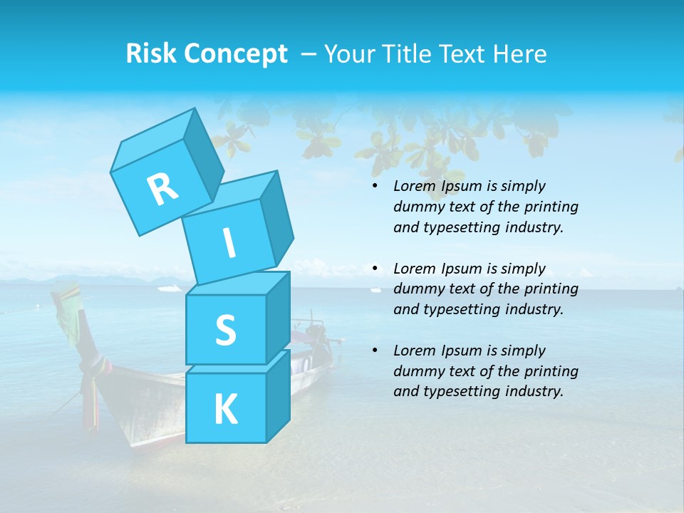 Resort Clear Nature PowerPoint Template