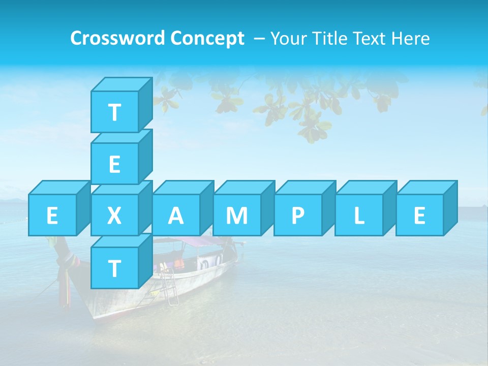 Resort Clear Nature PowerPoint Template